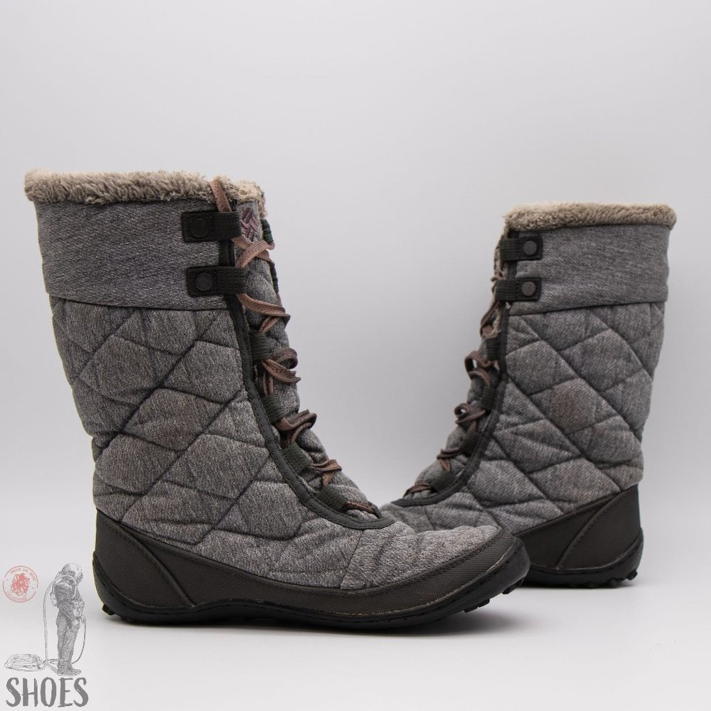 Columbia Minx Mid II Omni Heat Twill Waterproof Boot - Size 7 - Picture 8 of 16